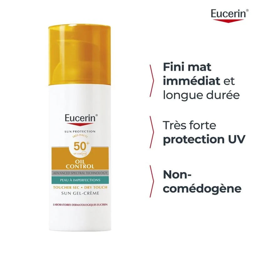 EUCERIN SUN PROTECTION OIL CONTROL Gel-Crème SPF 50+