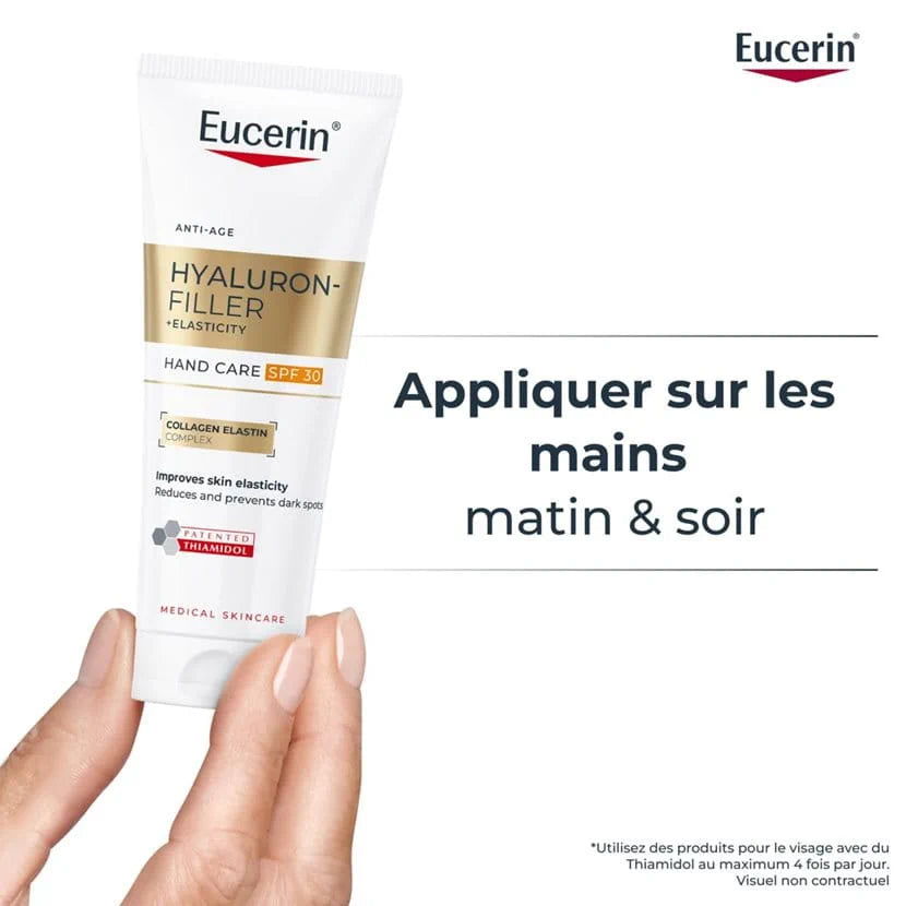 EUCERIN  Hyaluron Filler +Elasticity Crème Mains SPF 30