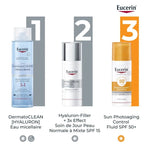 Eucerin Hyaluron-Filler + 3x Effect Soin De Jour IP15 Peau Normale À Mixte Flacon-Pompe 50ml