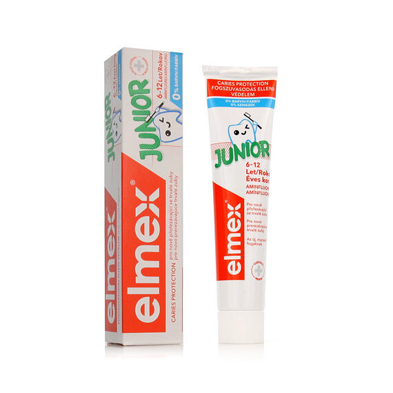 Elmex Junior anti-Caries Dentifrice Protection Caries 6-12 ans, 75ml