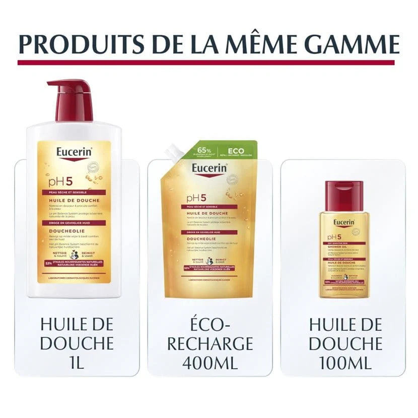 EUCERIN pH5 Huile de Douche - 1L