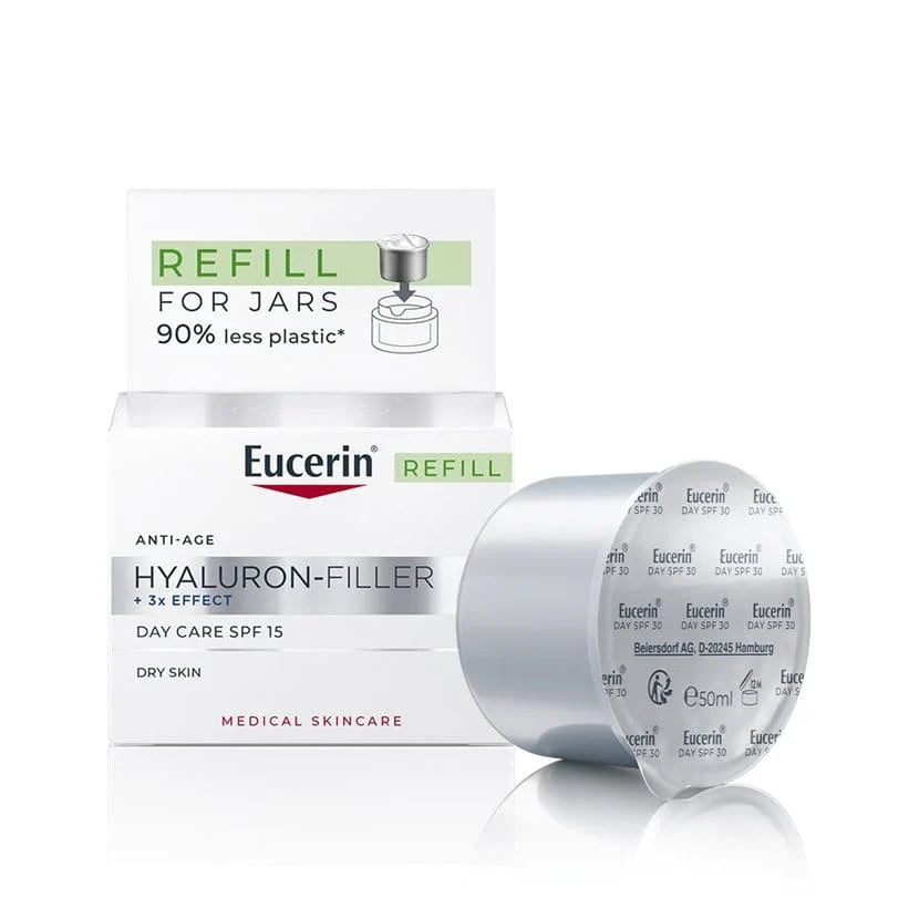 EUCERIN HYALURON-FILLER +3x EFFECT Recharge Soin de Jour Peau Sèche SPF 15