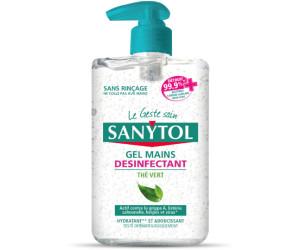 SANYTOL Gel Mains Désinfectant Thé Vert 250ml