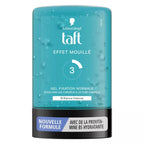 SCHWARZKOPF Taft Effet Mouillé gel coiffant fixation normale niveau 3 brillance intense 300 ml