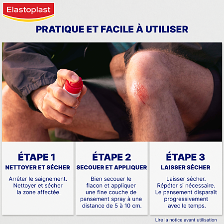 Elastoplast Pansement spray 40ml