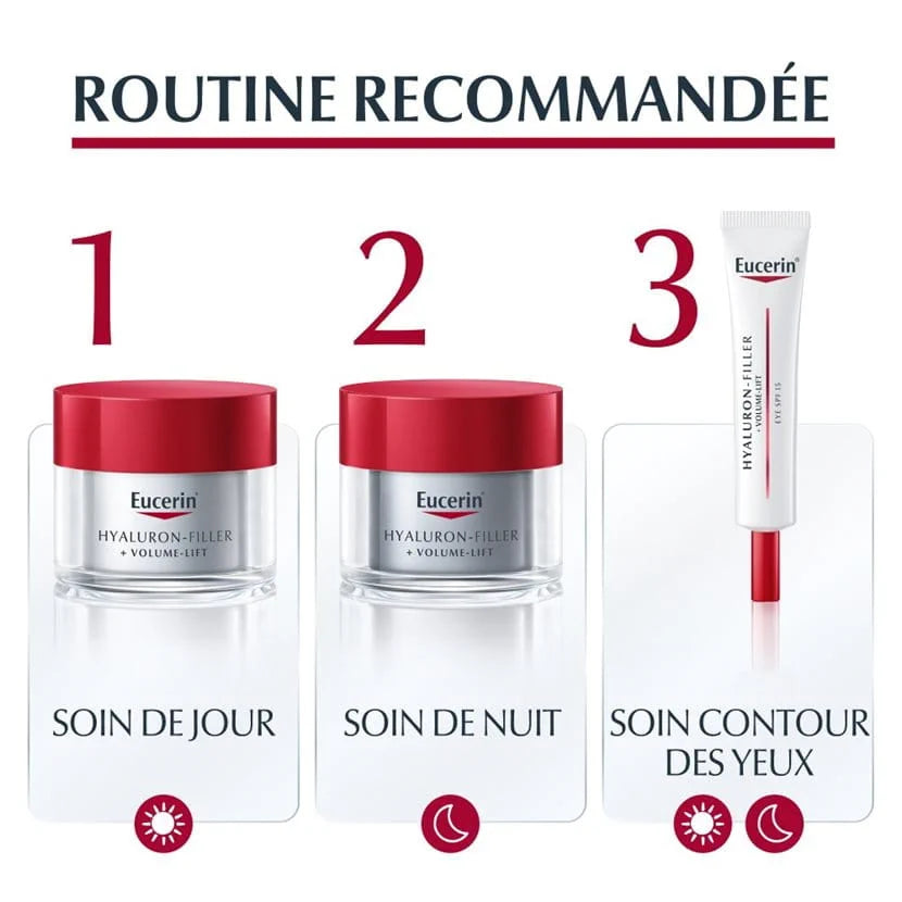 EUCERIN HYALURON-FILLER + VOLUME-LIFT Soin de Nuit   50 ml