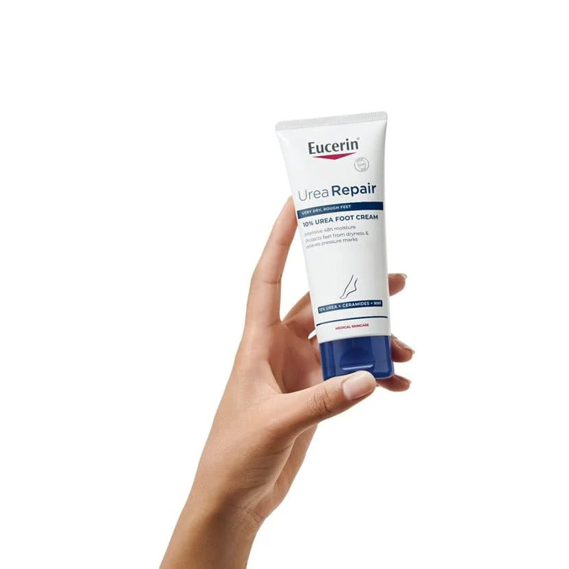 EUCERIN UreaRepair Crème Pieds 10% d'Urée   Pieds très secs   LOT DE 2 * 100ml