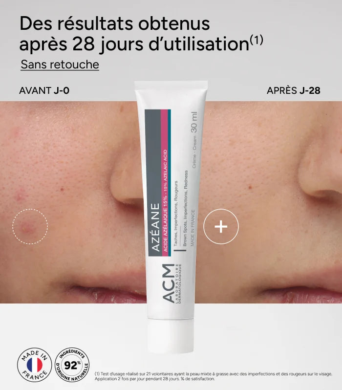 ACM Azéane Crème 15% Acide Azélaïque  30 ml