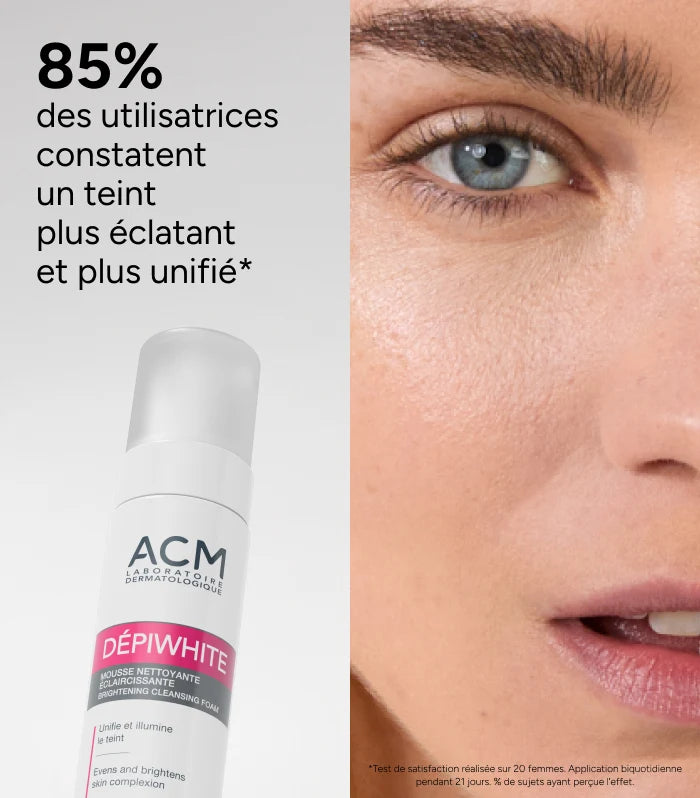 ACM Dépiwhite Mousse Nettoyante Eclaircissante 200 ml