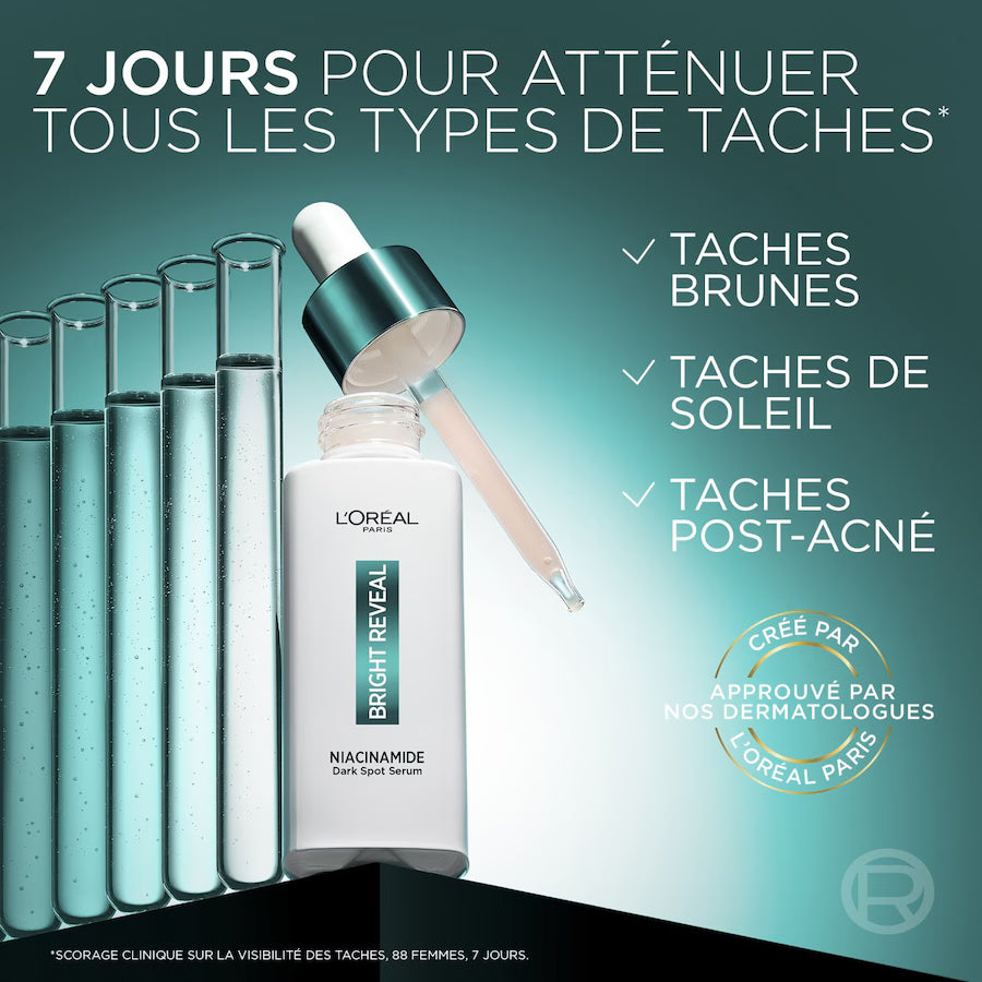 L'Oréal Paris  Bright Reveal Sérum Anti-Taches Niacinamide
