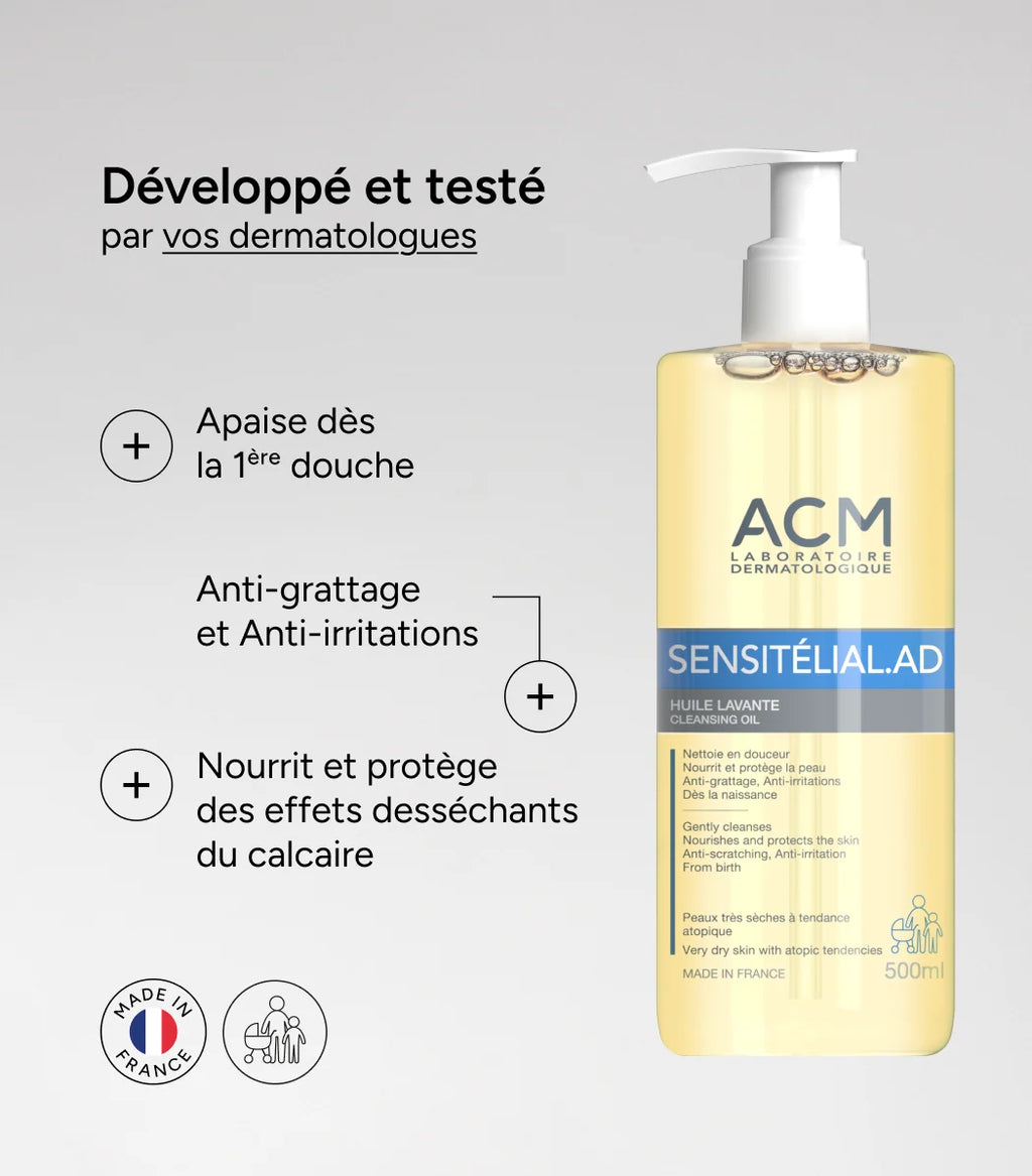 ACM Sensitélial.AD Huile Lavante 500 ml