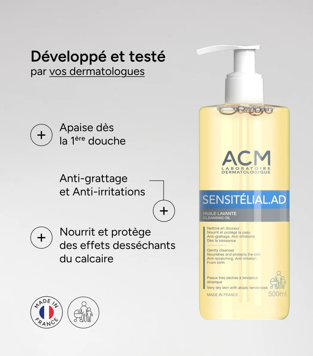 ACM Sensitélial.AD Huile Lavante 500 ml