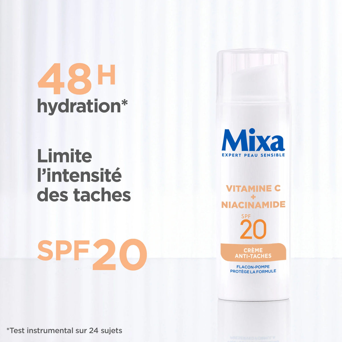 MIXA Crème anti-taches vitamine C et niacinamide SPF 20