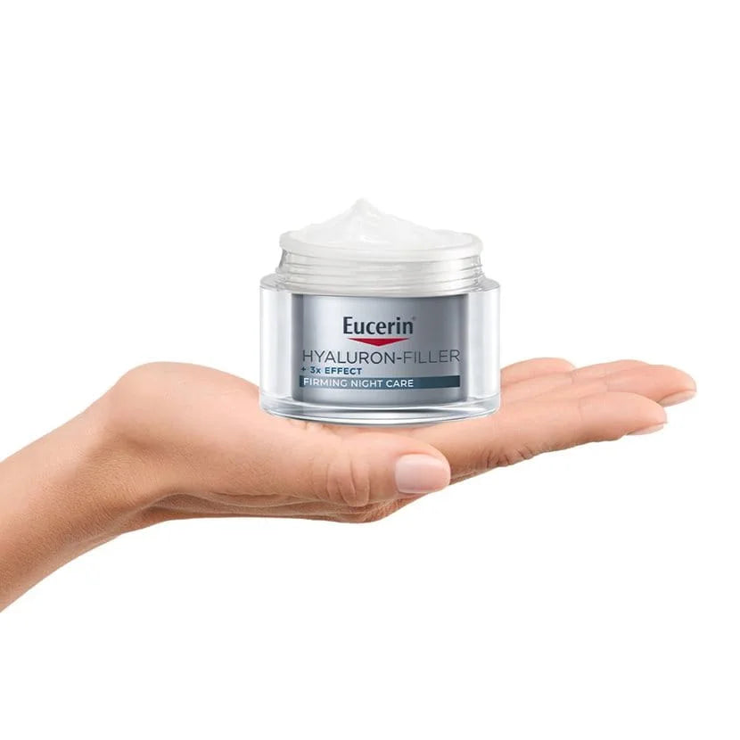 Eucerin  Hyaluron-Filler +3x EFFECT Soin de Nuit Raffermissant Tous types de peaux 50 ml