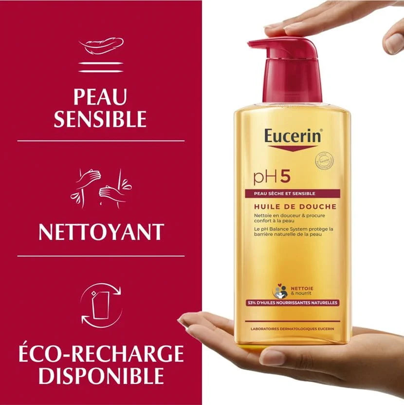 EUCERIN pH5 Huile de Douche - 1L