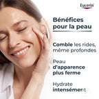 Eucerin Hyaluron-Filler + 3x Effect Soin De Jour IP15 Anti-Âge Peaux Sèches Pot 50ml
