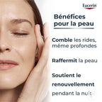 Eucerin Hyaluron-Filler + 3x Effect Soin De nuit Anti-Âge Peaux Sèches Pot 50ml