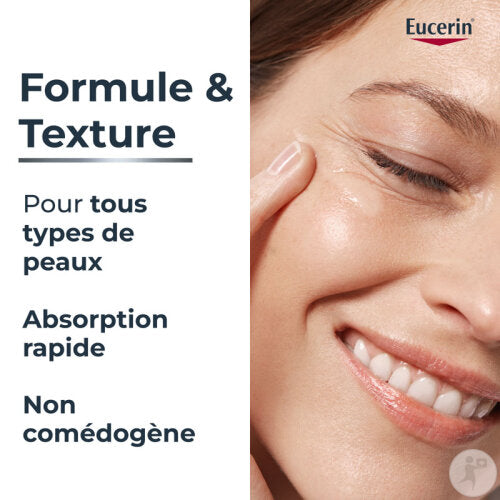 Eucerin Hyaluron-Filler + 3x Effect Soin De nuit Anti-Âge Peaux Sèches Pot 50ml
