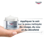 Eucerin Hyaluron-Filler + 3x Effect Soin De nuit Anti-Âge Peaux Sèches Pot 50ml