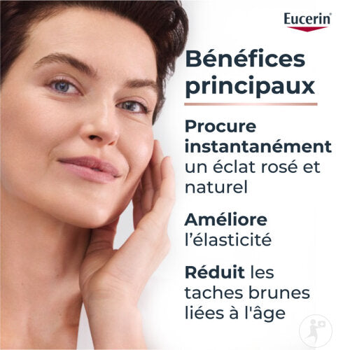 Eucerin Hyaluron-Filler + Elasticity Soin De Jour Rose IP30 Anti-Âge Toutes Peaux Pot 50ml