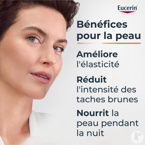 Eucerin Hyaluron-Filler + Elasticity Soin De Nuit Anti-Âge Toutes Peaux Pot 50ml
