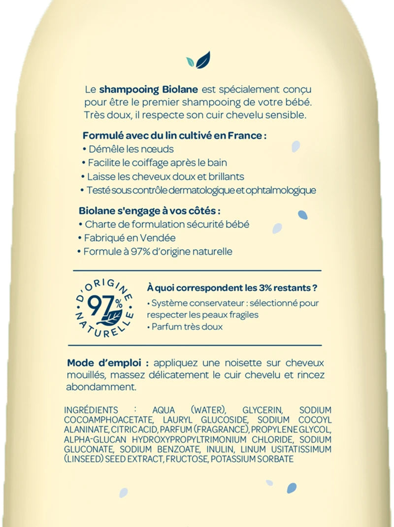Biolane Shampooing doux  350ml