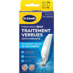 Dr Scholl's Traitement verrues Freeze Away MAX mains et pieds par cryothérapie