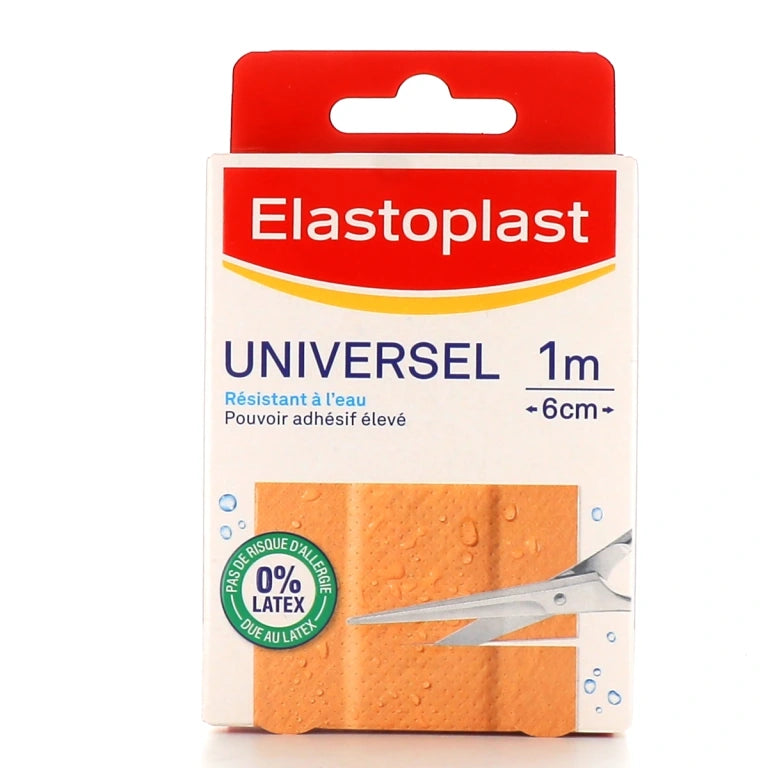 ELASTOPLAST pansements Universel  résistants à l'eau 1m×6cm